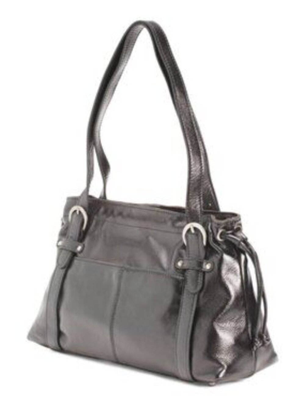 PATRICIA NASH Leather Catalina Large Satchel With Suede Lining - Picture 4 of 4